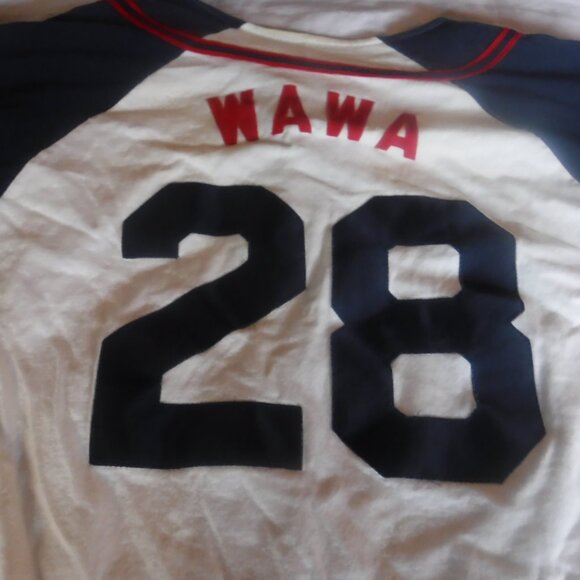 Bul duk Baseball Jersey Number 28 Wawa Pre Owned Mens Size XL - Picture 7 of 7